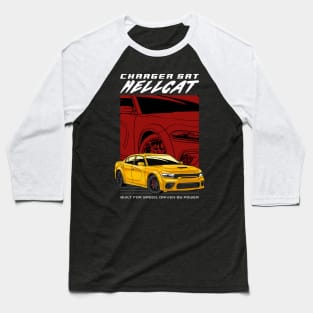 Charger SRT Hell Cat Car Baseball T-Shirt